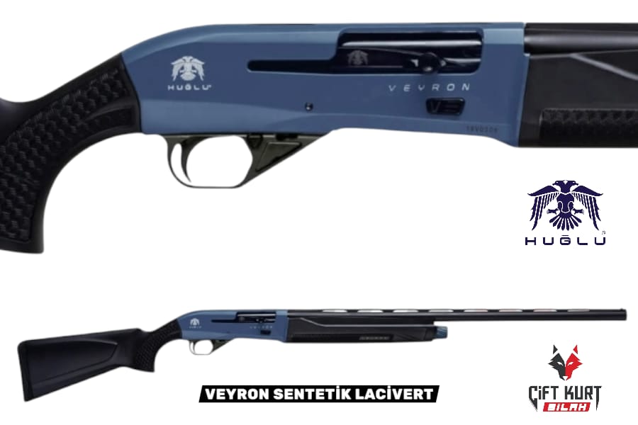 Huğlu VEYRON SENTETİK LACİVERT Tüplü Şarjörlü Yarı Otomatik AV Tüfeği